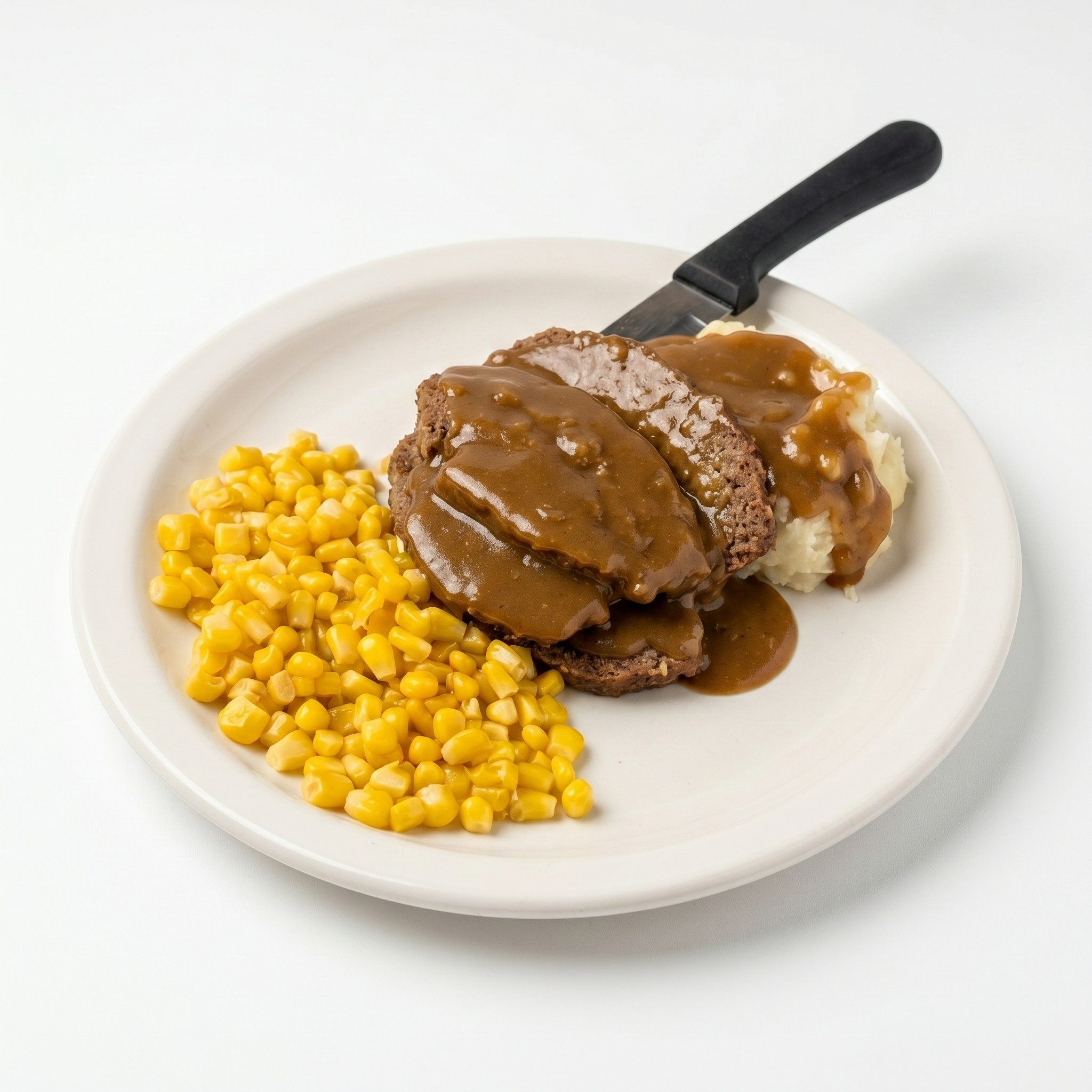 Baked Meatloaf Dinner.