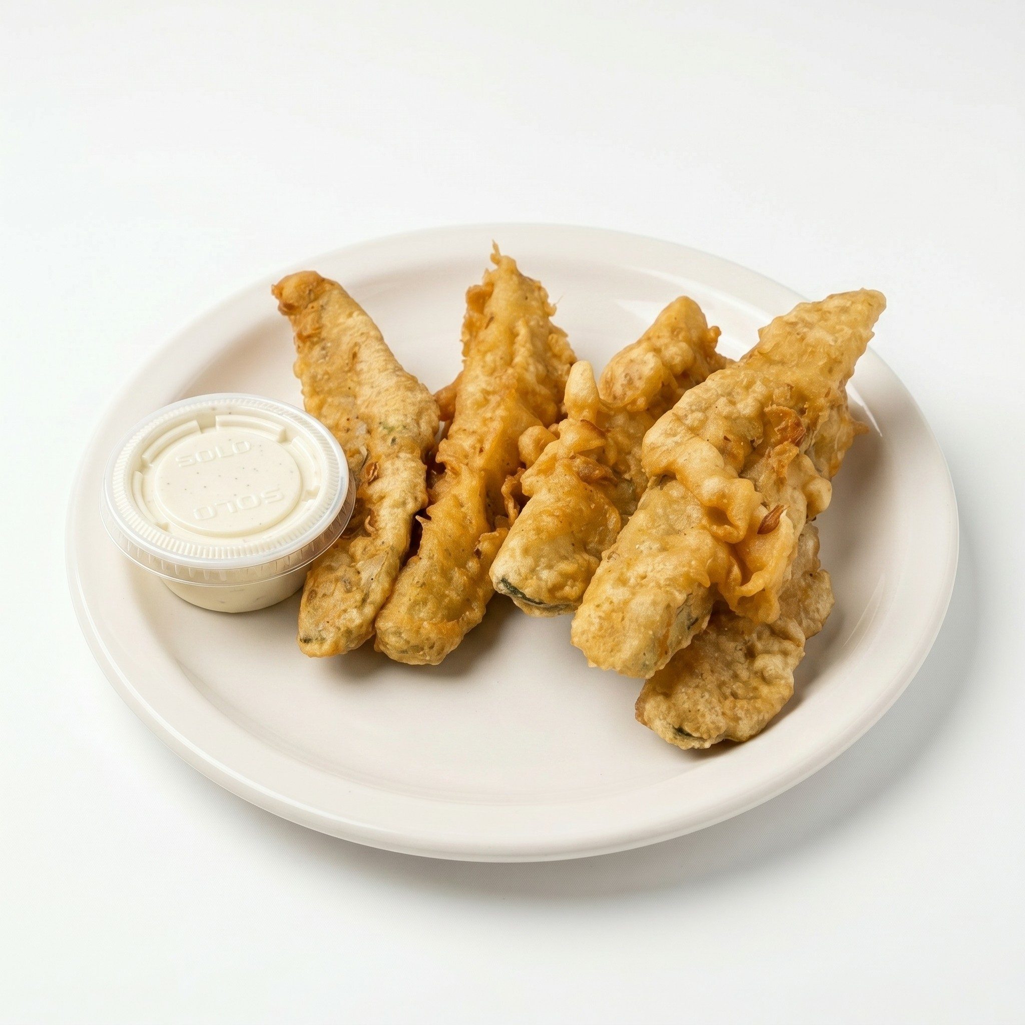 Hand Dipped Pickle Spears.