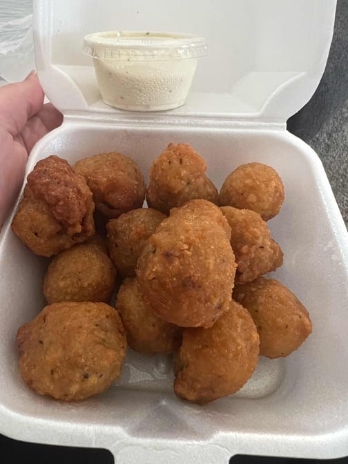 Fried Mushrooms.