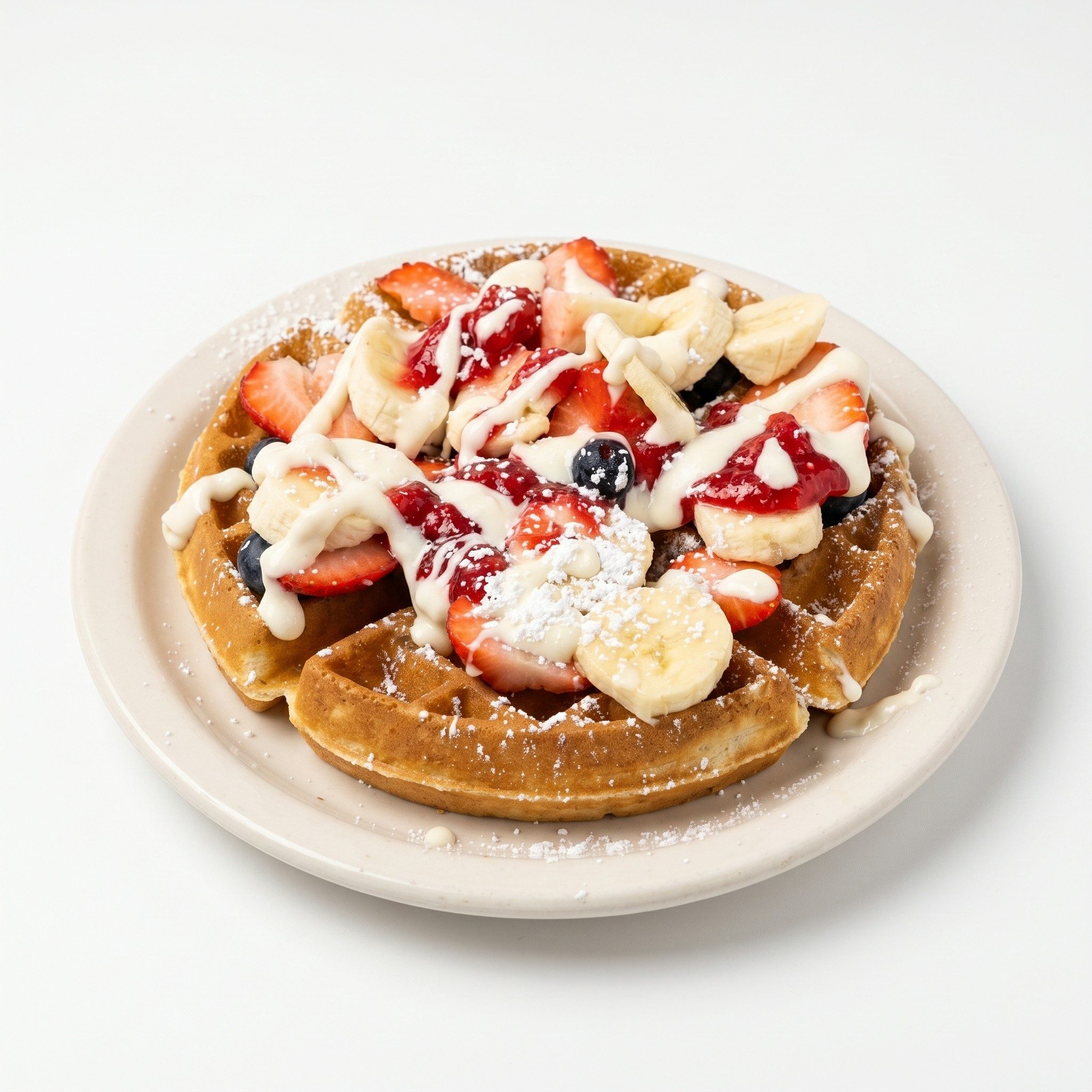 Tootie Fruity Waffles.