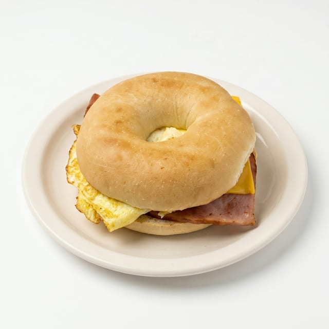 Bagel Breakfast Sandwich.