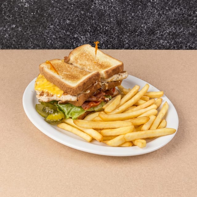 Triple Decker Chicken Club.