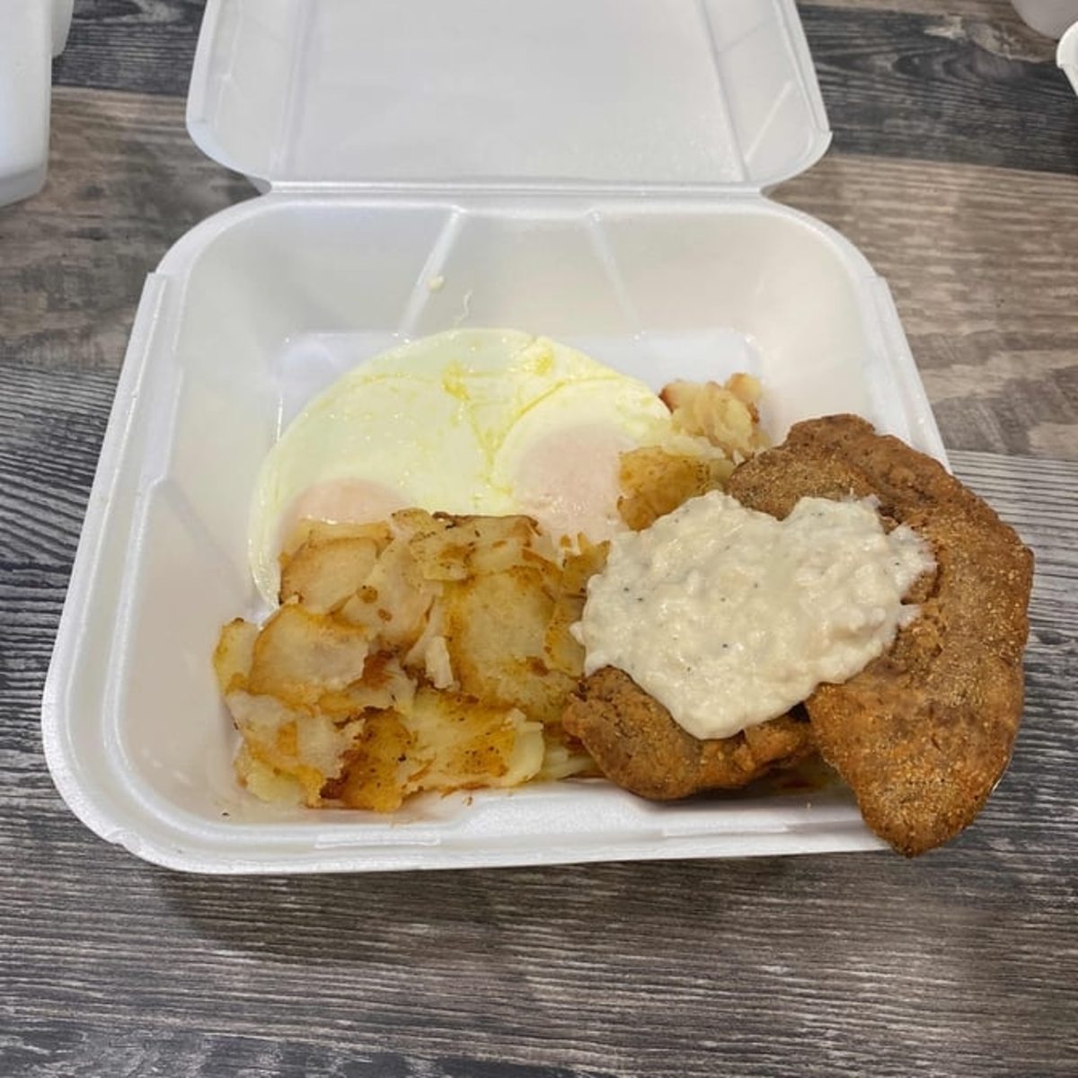 Country Fried Steak & Eggs