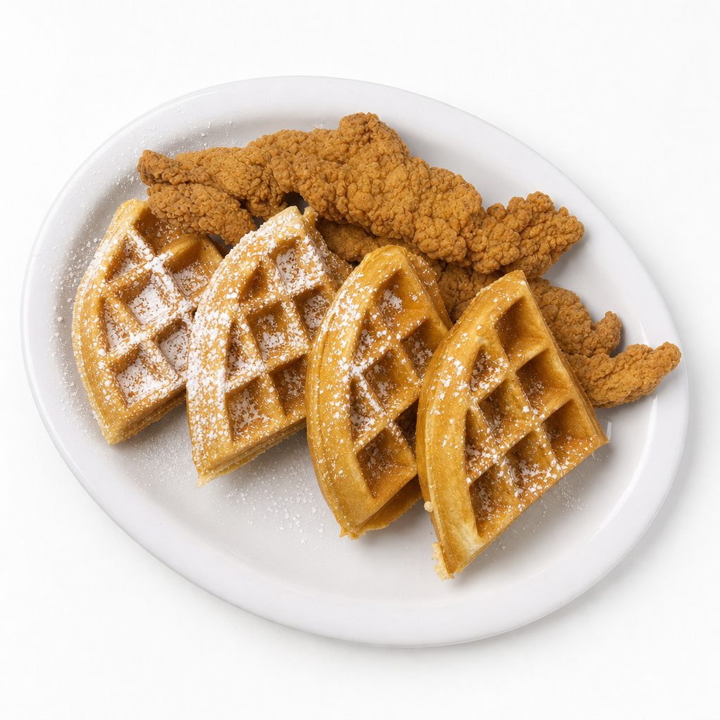 Chicken & Waffles.
