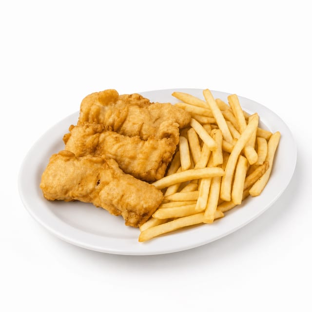 Fish & Chips Dinner.