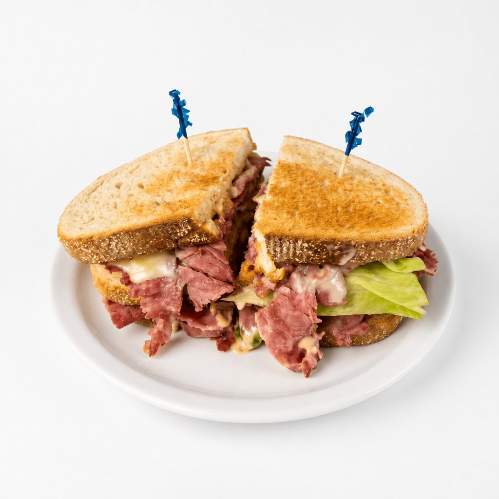 The Reuben Deli Sandwich.