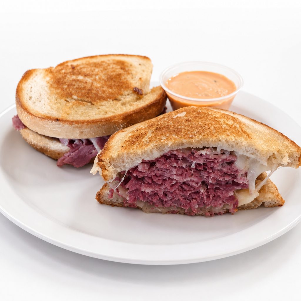 The Purple Velvet Deli Sandwich.