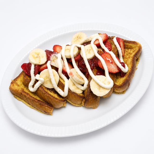 Strawberry Banana French Toast.