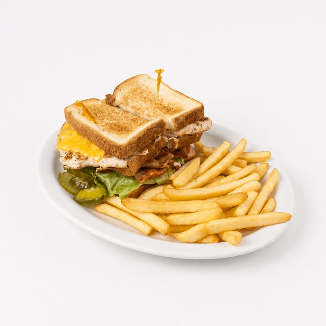 Triple Decker Chicken Club.