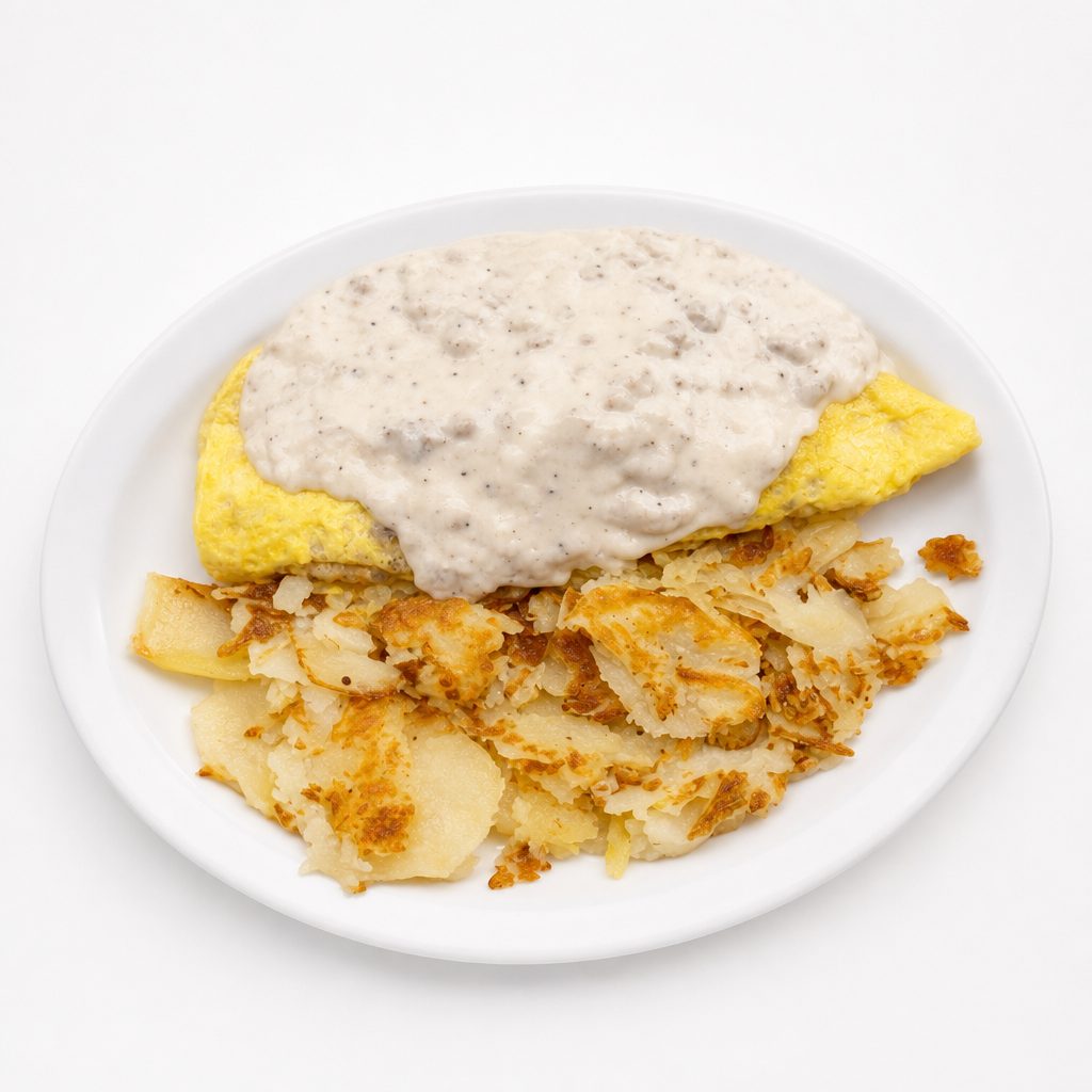 The Billy Hilly Premium Omelette.