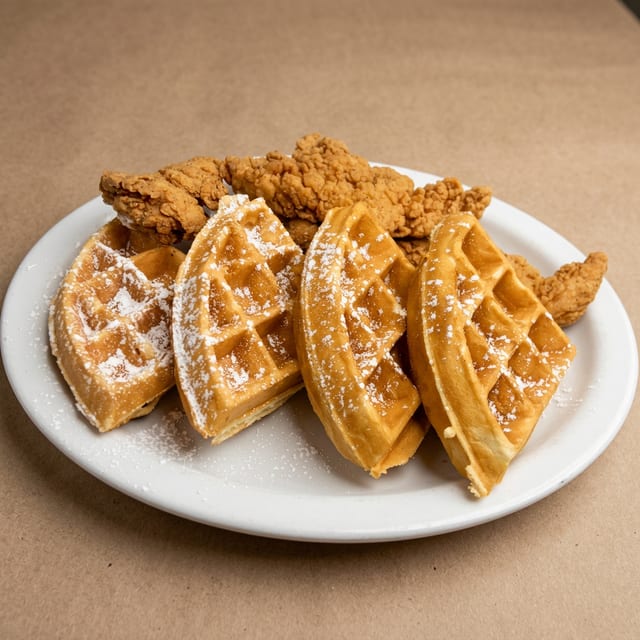 Chicken & Waffles.