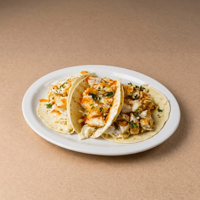 (3) Breakfast Tacos.