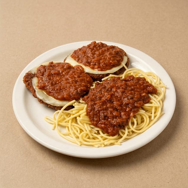 Chicken Parmesan Dinner.