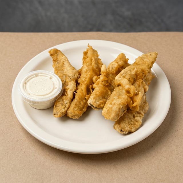 Hand Dipped Pickle Spears.